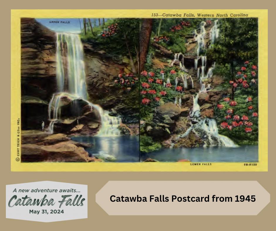 Postcardcatawbafalls