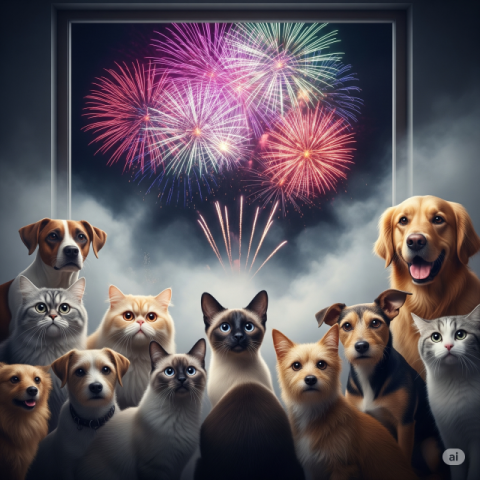 Beyond the Boom: How Fourth of July Fireworks Terrify Our Pets and Impact Our Community