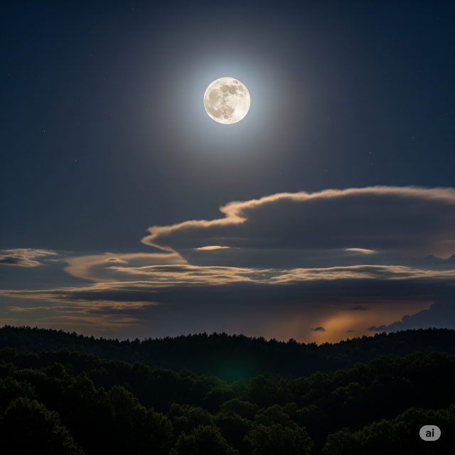 Catch the Cosmic Show: The Thunder Moon (Buck Moon)