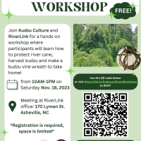 Free Kudzu & River Cane Workshop 