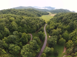 Drone shots franklin n.c. 2023-03-18